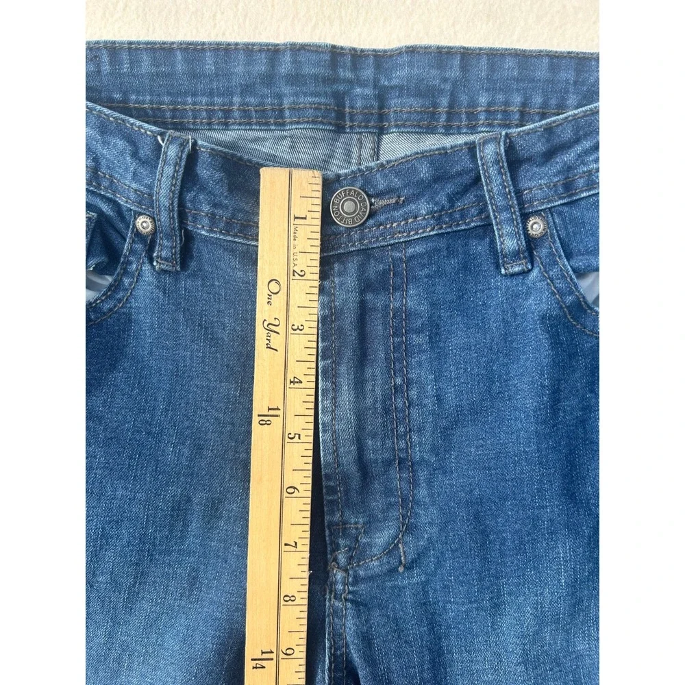 Buffalo David Bitton Mens Blue Straight Leg‎ Jeans Medium Wash Denim Pants 36x30